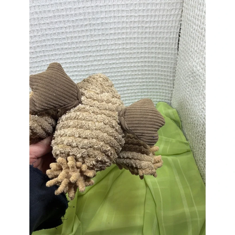Quirky Bird Dog Unbranded Plush Squeaker Toy Medium‎ Brown Tan Ostrich Emu